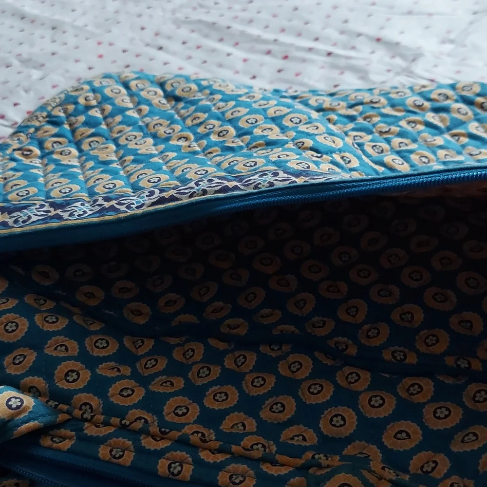 Vera Bradley laptop bag and wallet